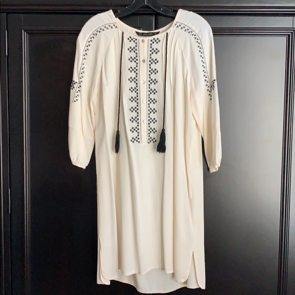 Zara Embroidered dress